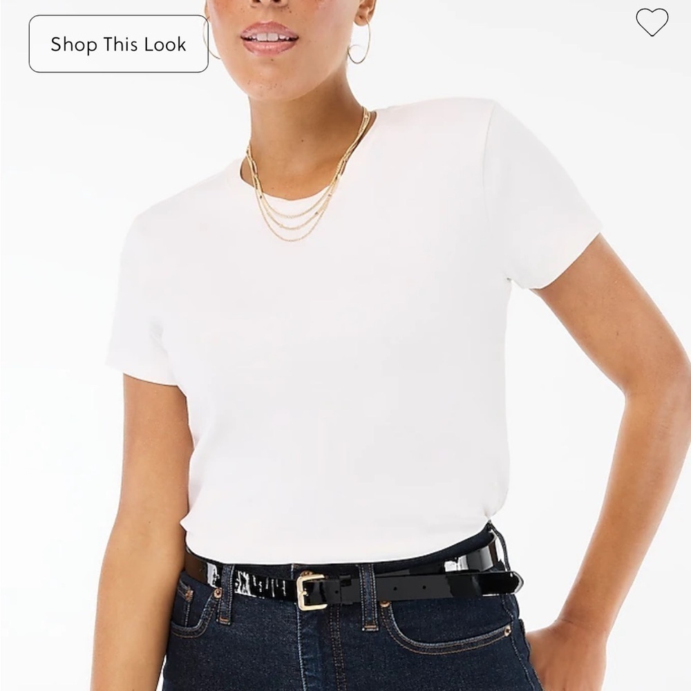 J crew Essential short-sleeve crewneck tee